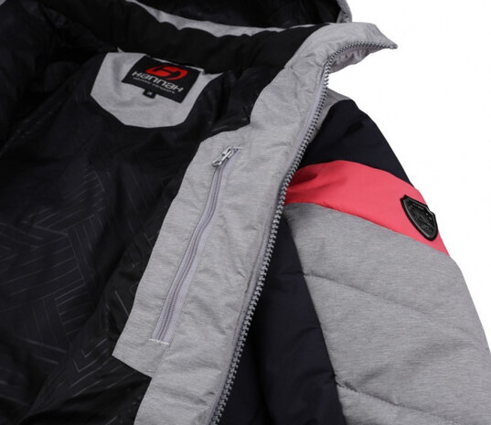 ski-jas Cocco dames polyester lichtgrijs maat 40