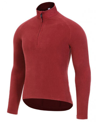 longsleeve P-Decades heren polyester donkerrood mt XXL