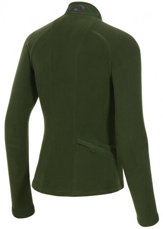 longsleeve P-Decades dames polyester donkergroen mt 36
