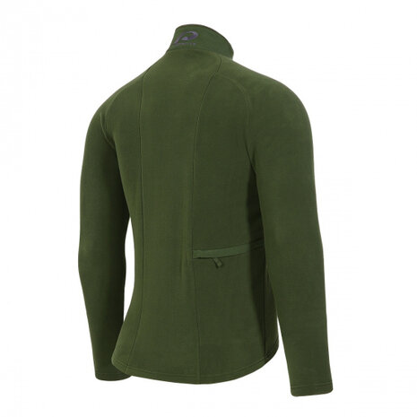 longsleeve P-Decades heren polyester donkergroen mt 5XL
