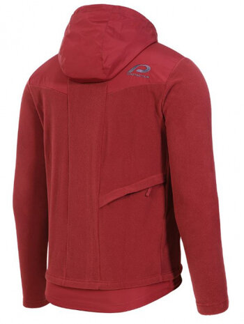 outdoorvest P-Signs heren polyester donkerrood mt XL