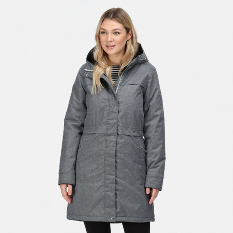 parka Remina dames polyester grijs maat 48