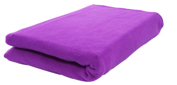 picknickkleed 150 x 120 cm polyester paars