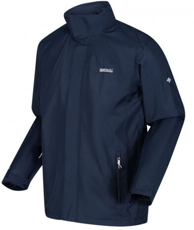 outdoorjas Matt heren polyester donkerblauw maat 5XL
