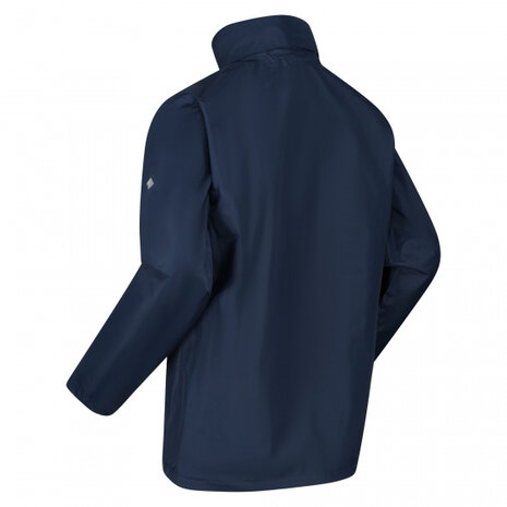 outdoorjas Matt heren polyester donkerblauw maat 5XL