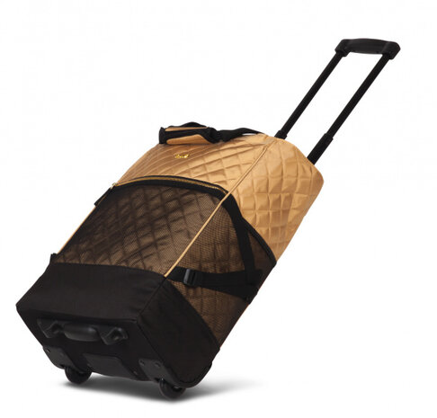 trolley shopper Wheel Classy 33 liter polyester beige