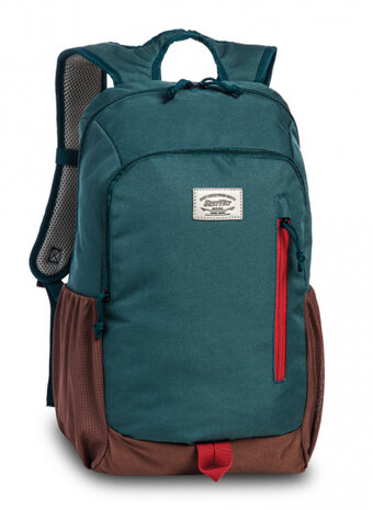 rugzak Cargo 18 liter 28 x 45 cm polyester donkergroen