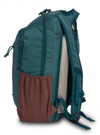 rugzak Cargo 18 liter 28 x 45 cm polyester donkergroen