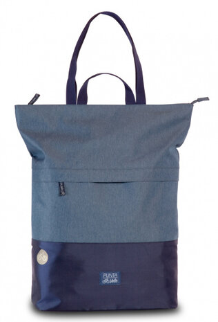 shopper Velo 27 liter 44 x 50 cm nylon/polyester blauw