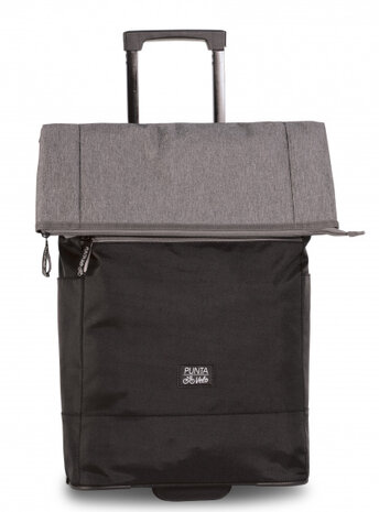 trolley shopper Velo 27/35 liter nylon/polyester zwart