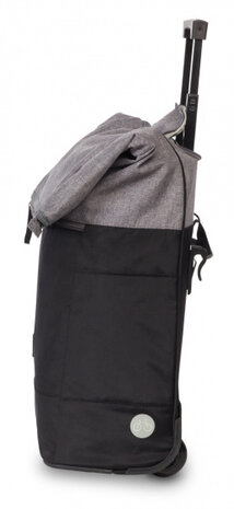 trolley shopper Velo 27/35 liter nylon/polyester zwart