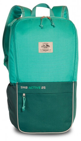 rugzak Active 18 liter 27 x 34 cm polyester groen