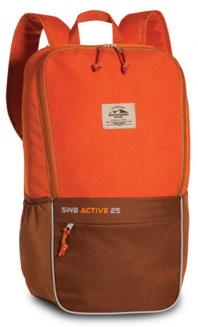 rugzak Active 18 liter 27 x 34 cm polyester oranje
