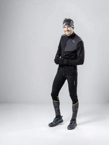 thermolegging Speed DD heren nylon/polyester zwart maat 48