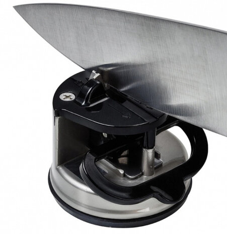 messenslijper Pro 6 x 5 cm staal zilver/zwart