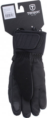 skihandschoenen Phase polyester zwart maat 8