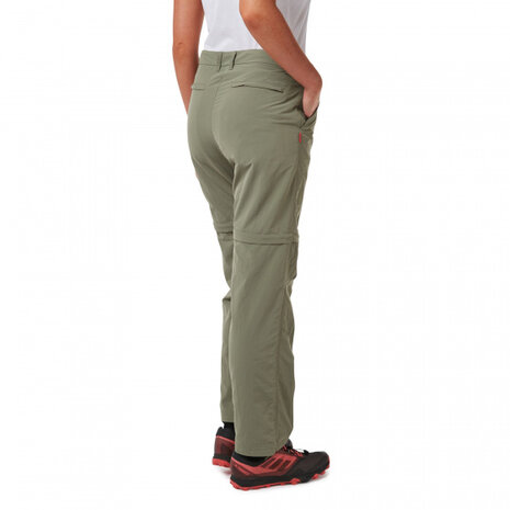 afritsbroek NosiLife III dames polyamide groen maat 38/L