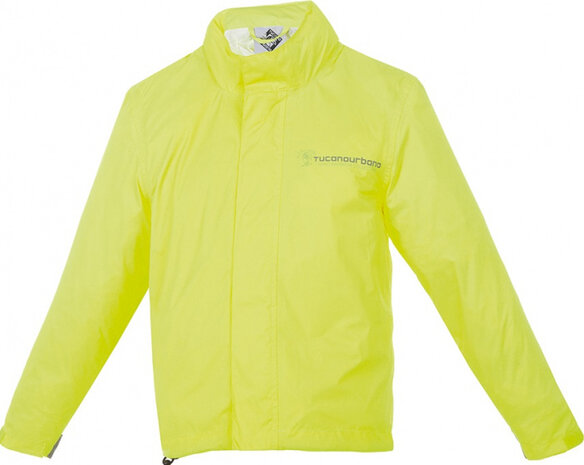 regenpak Nano junior polyester geel 7-8 jaar
