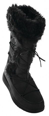 snowboots Cazis dames polyurethaan zwart maat 37