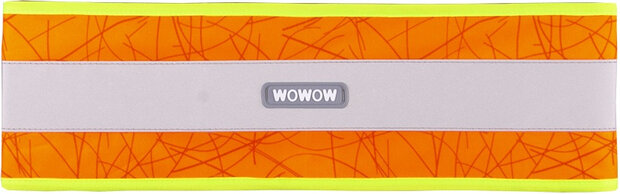reflectieband Nutty Wrap 95 cm polyester oranje