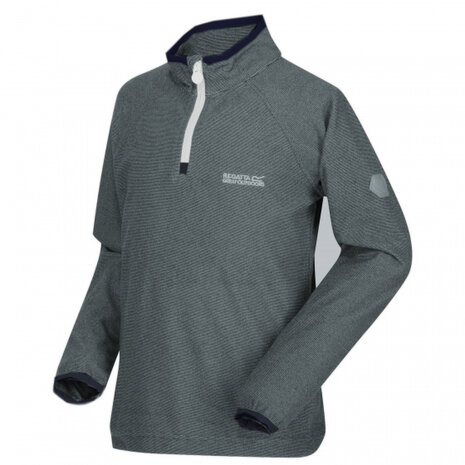 fleecetrui Loco junior polyester lichtgrijs maat 146/152