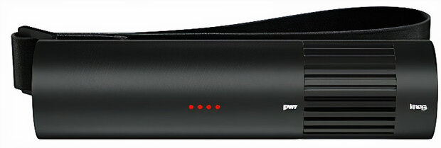 zaklamp PWR led oplaadbaar 900 lumen 13,7 cm zwart