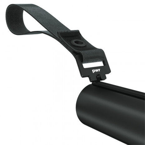 zaklamp PWR led oplaadbaar 900 lumen 13,7 cm zwart