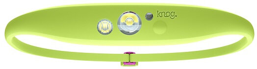 hoofdlamp Quokka led oplaadbaar siliconen lime