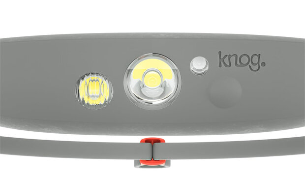hoofdlamp Quokka led oplaadbaar siliconen lime