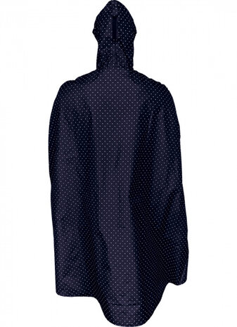regenponcho Alena dames polyester blauw mt M/L