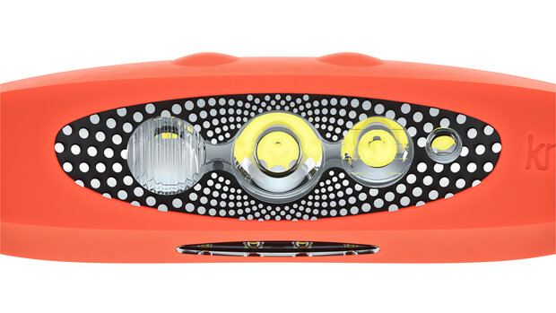 hoofdlamp Bilby oplaadbaar 400 lumen led siliconen zwart