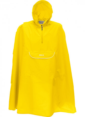 poncho Pasino junior polyamide geel maat 164