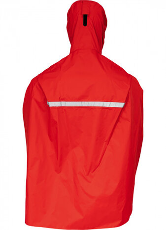 poncho Pasino junior polyamide rood maat 152