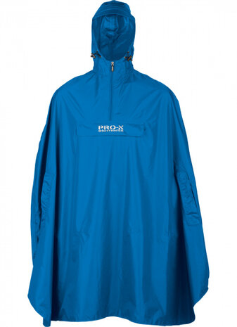 regenponcho Pasofino polyamide blauw maat XL/XXL