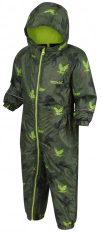 overall Splat II junior polyester groen mt 6-12 maanden