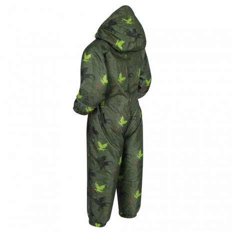 overall Splat II junior polyester groen mt 6-12 maanden