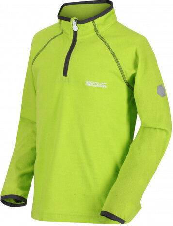 fleecetrui Loco junior polyester lime maat 104