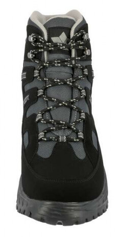snowboots Flake heren PU/rubber/nylon zwart/grijs maat 37