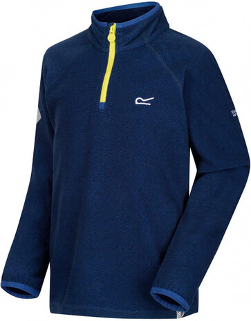 fleecetrui Loco junior polyester navy maat 122/128