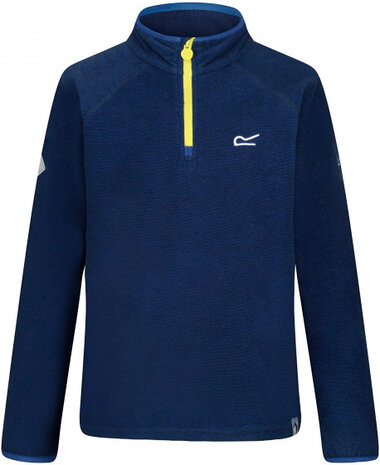 fleecetrui Loco junior polyester navy maat 122/128