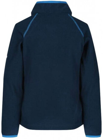 fleecetrui Loco junior polyester donkerblauw mt 98-104