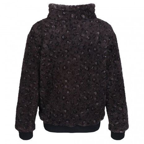 outdoortrui Kessie meisjes polyester zwart maat 110/116