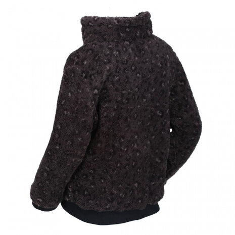 outdoortrui Kessie meisjes polyester zwart maat 122/128