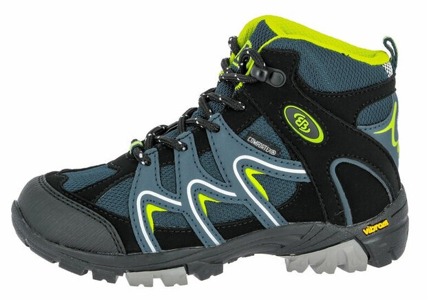 wandelschoen Vision High junior nylon petrol maat 34