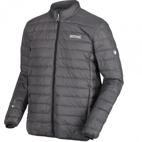 donsjas Whitehill heren polyamide grijs maat S