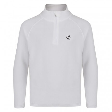 fleecetrui Freehand polyester wit 9-10 jaar