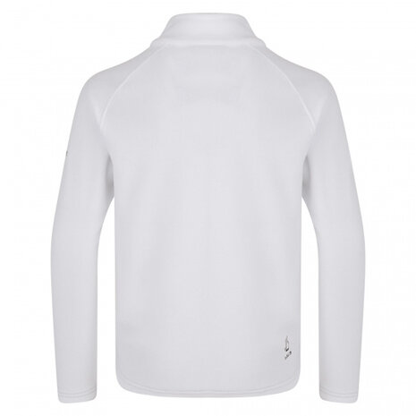fleecetrui Freehand polyester wit 9-10 jaar