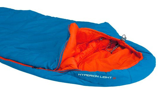 slaapzak Hyperion Light 8 nylon 210 x 75 cm blauw