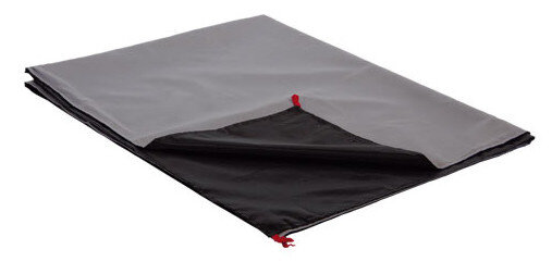 outdoordeken 120 x 150 cm polykatoen grijs