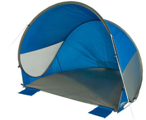 strandtent Palma UV40 pop-up 110 x 130 cm blauw